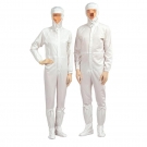 嘉柏利通L-3111普通款白色三連體潔凈服 嘉柏利通L-3111普通款白色三連體潔凈服