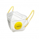 STANLEY史丹利ST2104白色折疊帶閥耳帶式KN95防塵口罩 STANLEY史丹利ST2104白色折疊帶閥耳帶式KN95防塵口罩