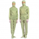 嘉柏利通F-1114W綠色套頭式分體潔凈服 嘉柏利通F-1114W綠色套頭式分體潔凈服