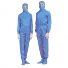 嘉柏利通F-1116W海藍色套頭式分體潔凈服 嘉柏利通F-1116W海藍色套頭式分體潔凈服