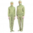 嘉柏利通F-1314W綠色拉鏈?zhǔn)椒煮w潔凈服 嘉柏利通F-1314W綠色拉鏈?zhǔn)椒煮w潔凈服