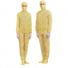 嘉柏利通F-1315W黃色拉鏈?zhǔn)椒煮w潔凈服 嘉柏利通F-1315W黃色拉鏈?zhǔn)椒煮w潔凈服