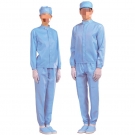 嘉柏利通F-2112藍色立領(lǐng)拉鏈?zhǔn)椒煮w潔凈服 嘉柏利通F-2112藍色立領(lǐng)拉鏈?zhǔn)椒煮w潔凈服