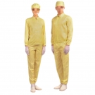 嘉柏利通F-2215黃色翻領(lǐng)拉鏈?zhǔn)椒煮w潔凈服 嘉柏利通F-2215黃色翻領(lǐng)拉鏈?zhǔn)椒煮w潔凈服