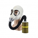 邦固MF1A鬼臉式橡膠單濾罐全面罩防毒面具