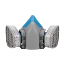 邦固BG15自吸過(guò)濾式雙濾盒半面罩防毒面具