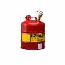 Justrite杰斯瑞特7150157 I型鋼制分裝罐5加侖