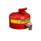 Justrite杰斯瑞特7225150Z I型鋼制安全罐2.5加侖