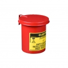 Justrite杰斯瑞特09410臺(tái)式油漬廢品罐0.45加侖