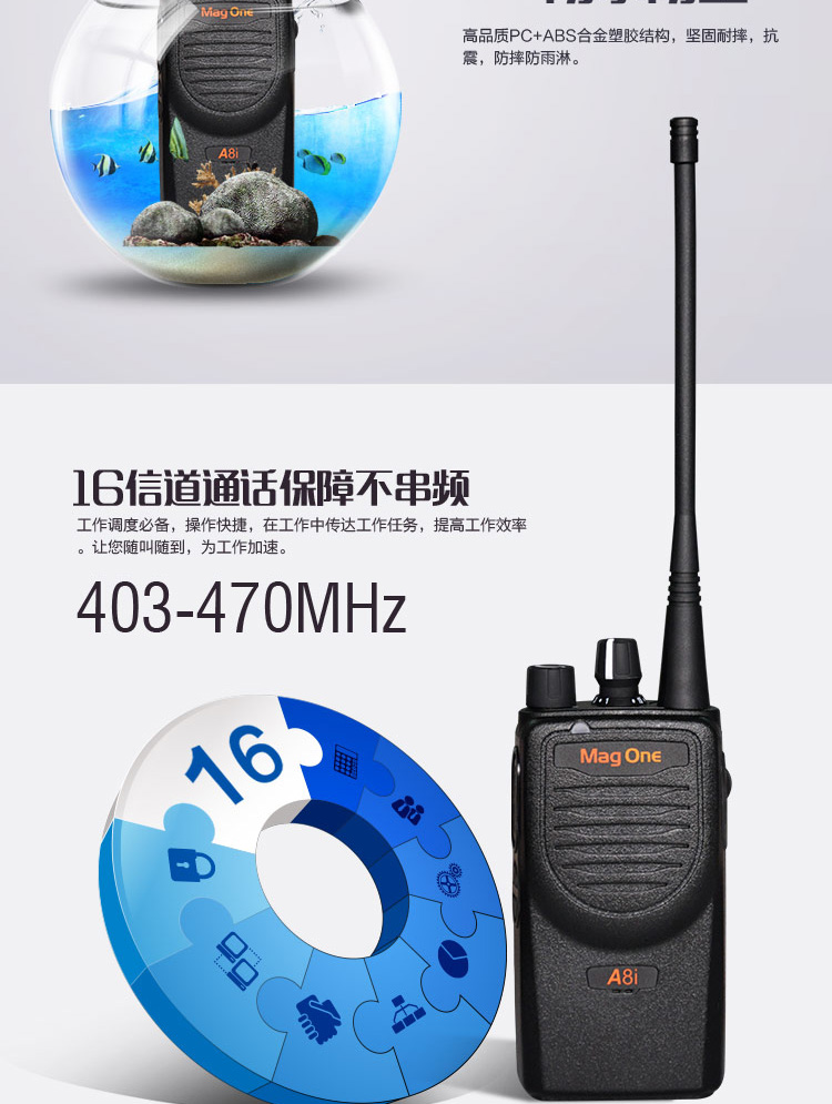 摩托羅拉A8i對講機(jī)圖片8