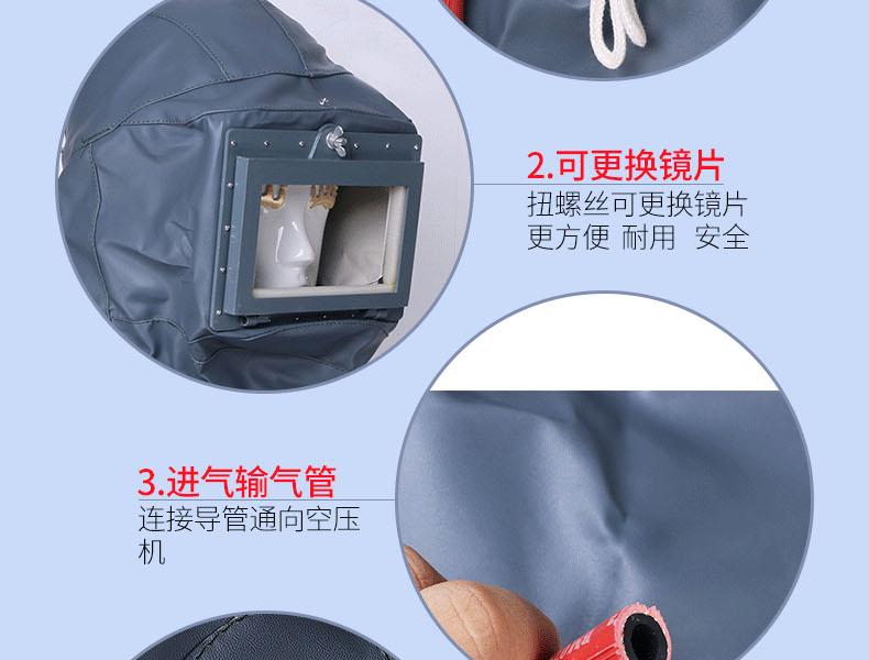 花護(hù)1080人造皮革噴砂帽圖片4