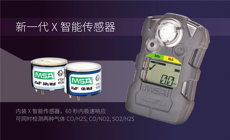 梅思安10161496（國外進(jìn)口 熒光外殼版）天鷹2X單一氣體檢測儀圖4