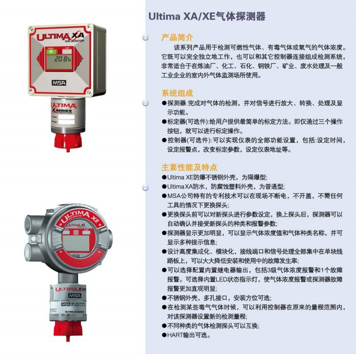 梅思安Ultima XA CO氣體探測(cè)器圖片