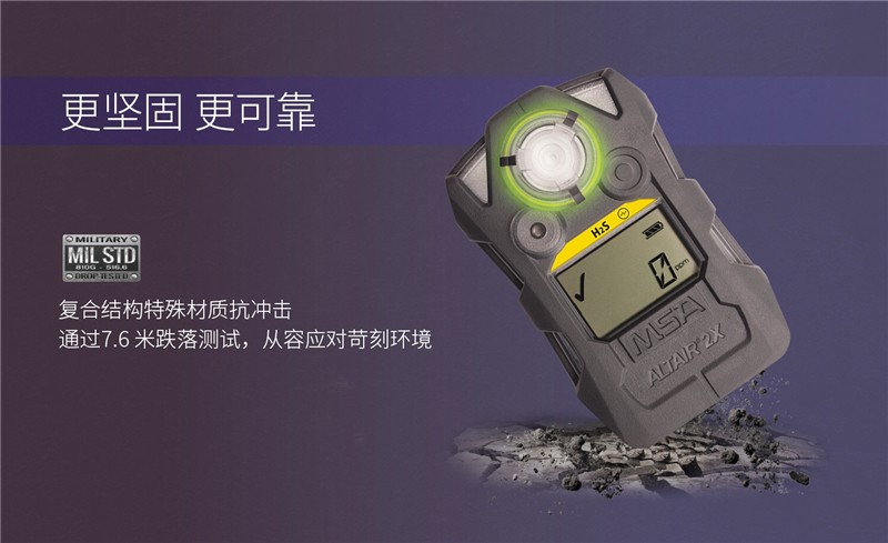 梅思安10196208（國產(chǎn)熒光外殼版）天鷹2XT雙氣體檢測(cè)儀圖片5
