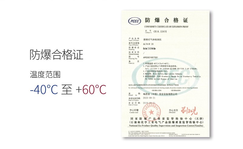 梅思安10196208（國產(chǎn)熒光外殼版）天鷹2XT雙氣體檢測(cè)儀圖片7