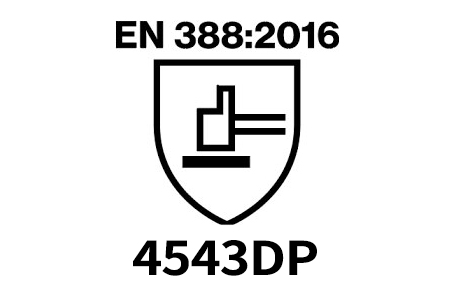 防護手套歐洲標(biāo)準(zhǔn)EN388:2016中四個數(shù)字代表什么