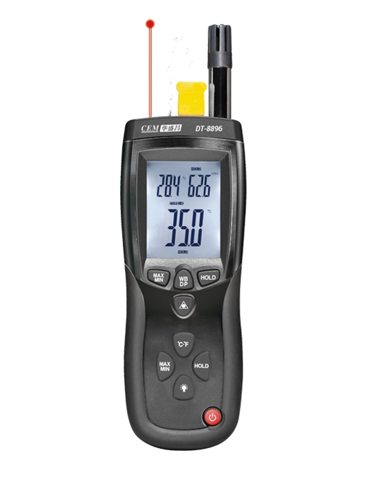 華盛昌DT-8896三合一專(zhuān)業(yè)溫濕度計(jì)圖片1