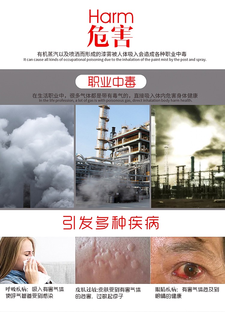 普達(dá)FD-410自吸過濾式防毒面具套裝圖片1