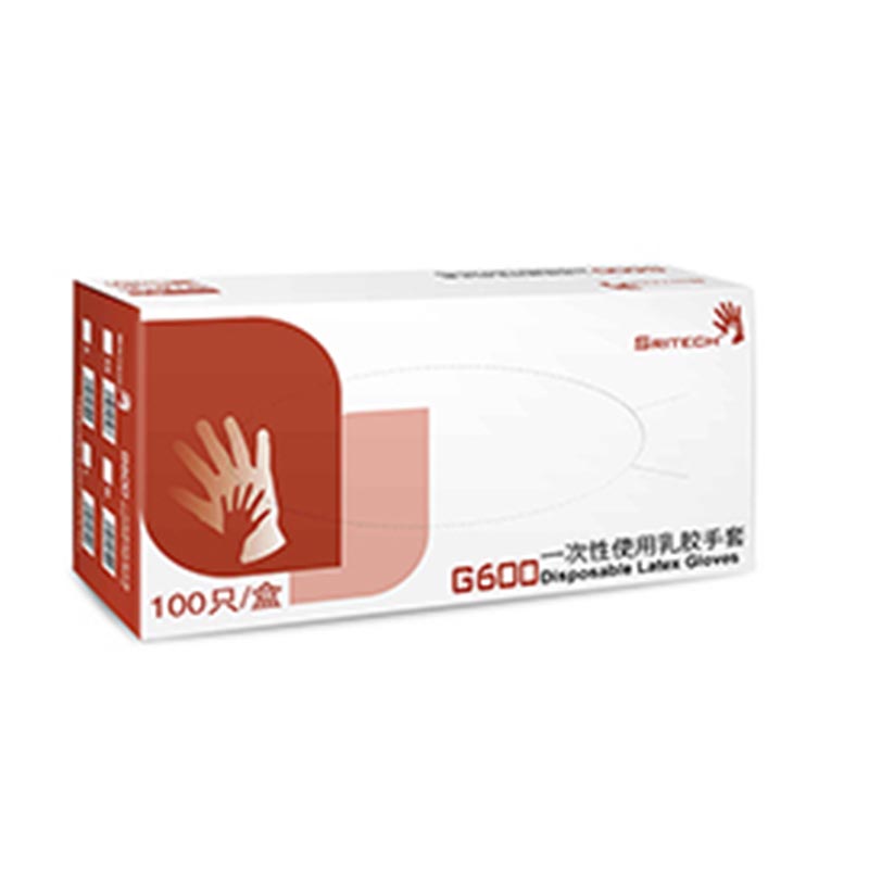 施?？礢RITECH G600天然乳膠一次性手套圖片