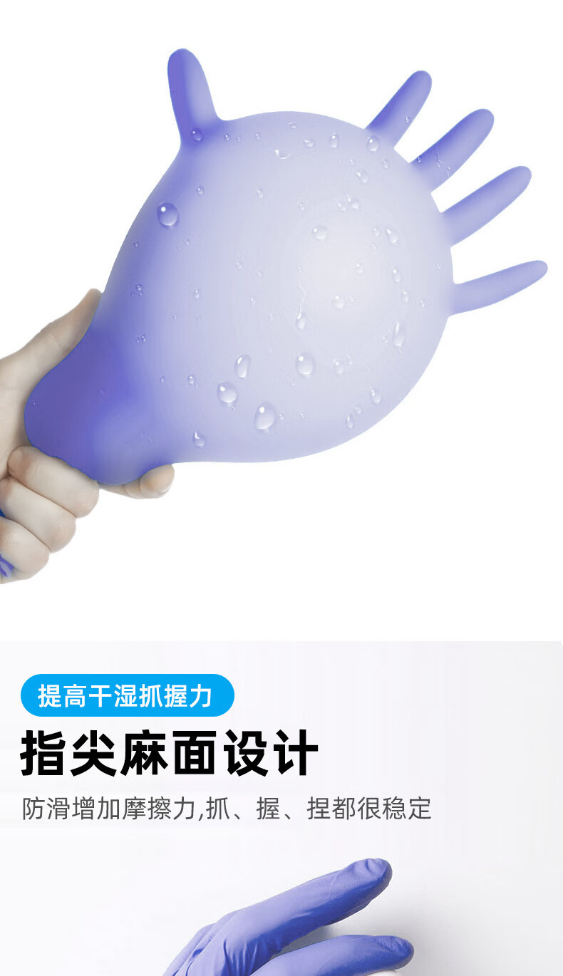 施?？礜900丁腈橡膠檢查手套圖片5