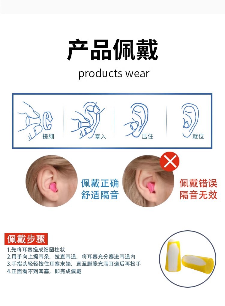 霍尼韋爾1006187不帶線(xiàn)防噪音耳塞9