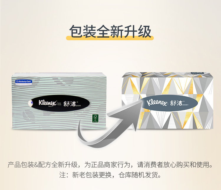 金佰利0223-40A Kleenex舒潔長方盒裝面紙圖片8