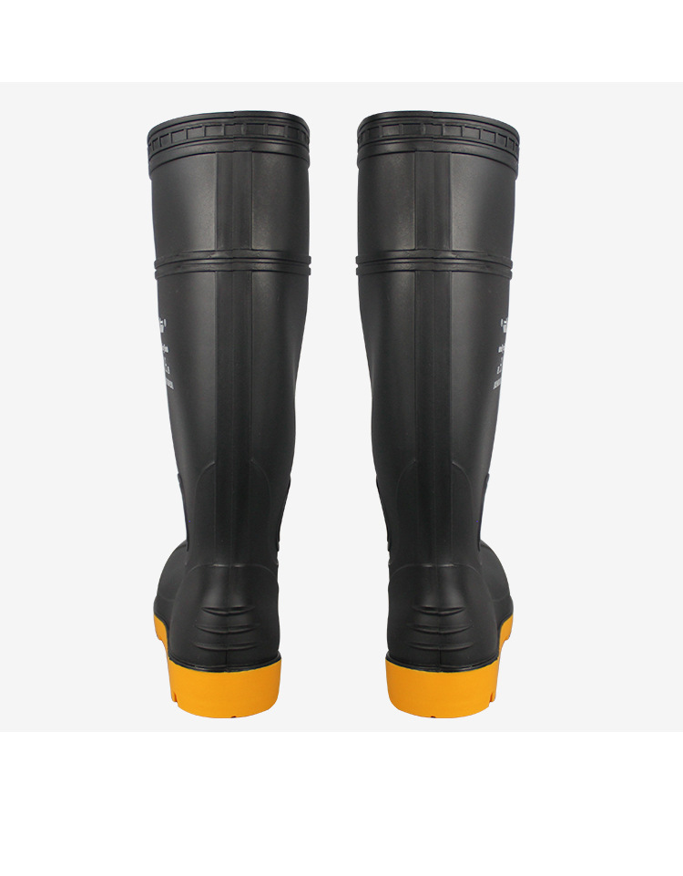 麗泰牛筋底耐油耐酸堿防砸防穿刺高筒靴10