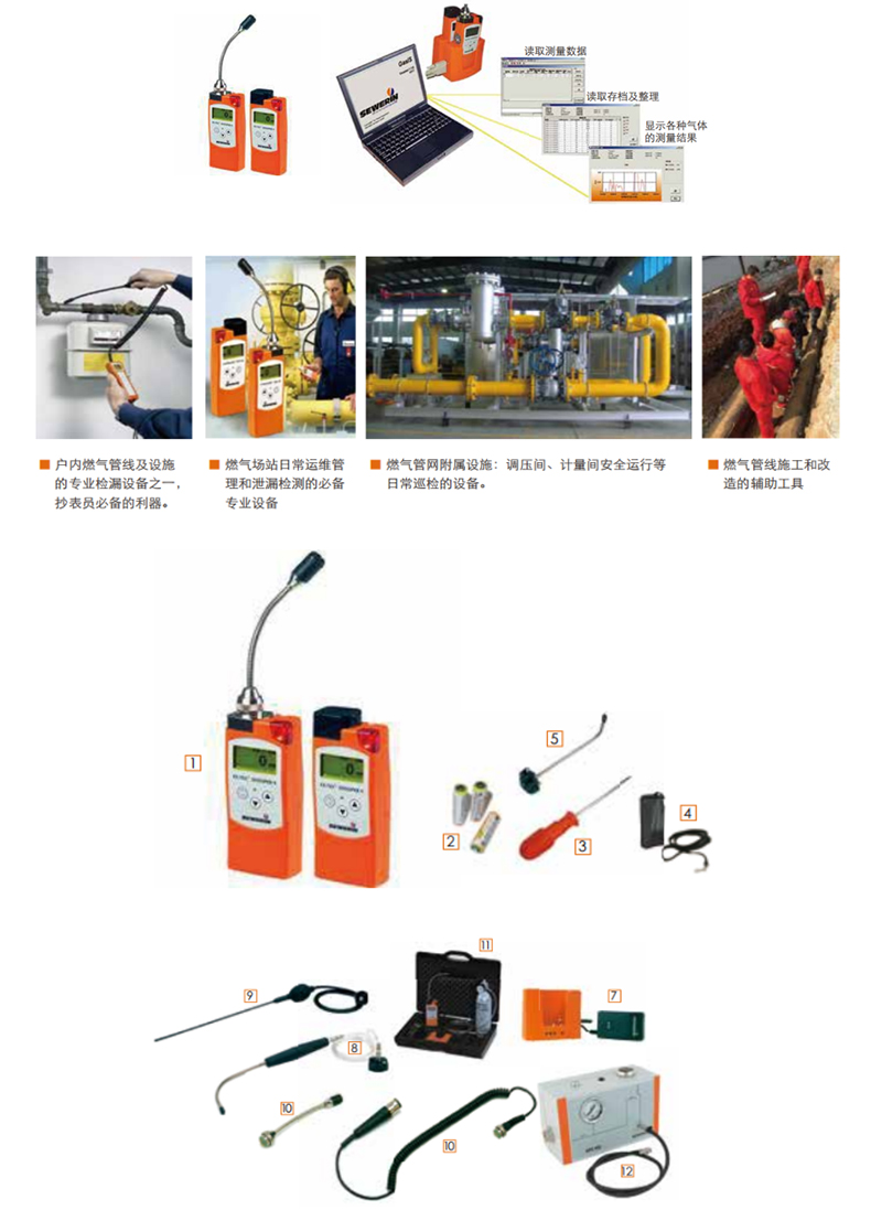 SEWERIN豎威EX-TEC SNOOPER 4燃?xì)庑孤┛扇細(xì)怏w檢測(cè)儀