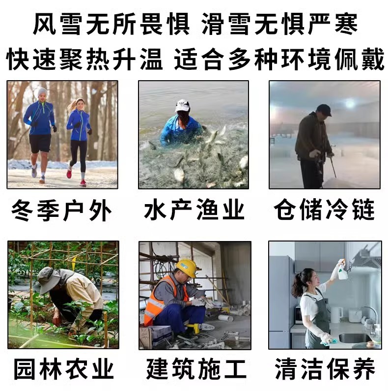 STANLEY史丹利ST5710黃色乳膠涂層耐磨防滑耐低溫手套3