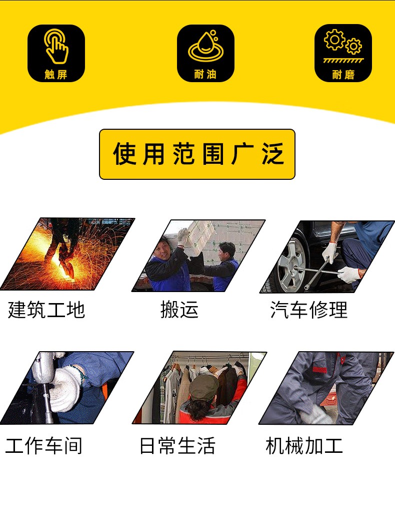 STANLEY史丹利ST5323尼龍丁腈發(fā)泡涂層耐磨防滑勞保手套2