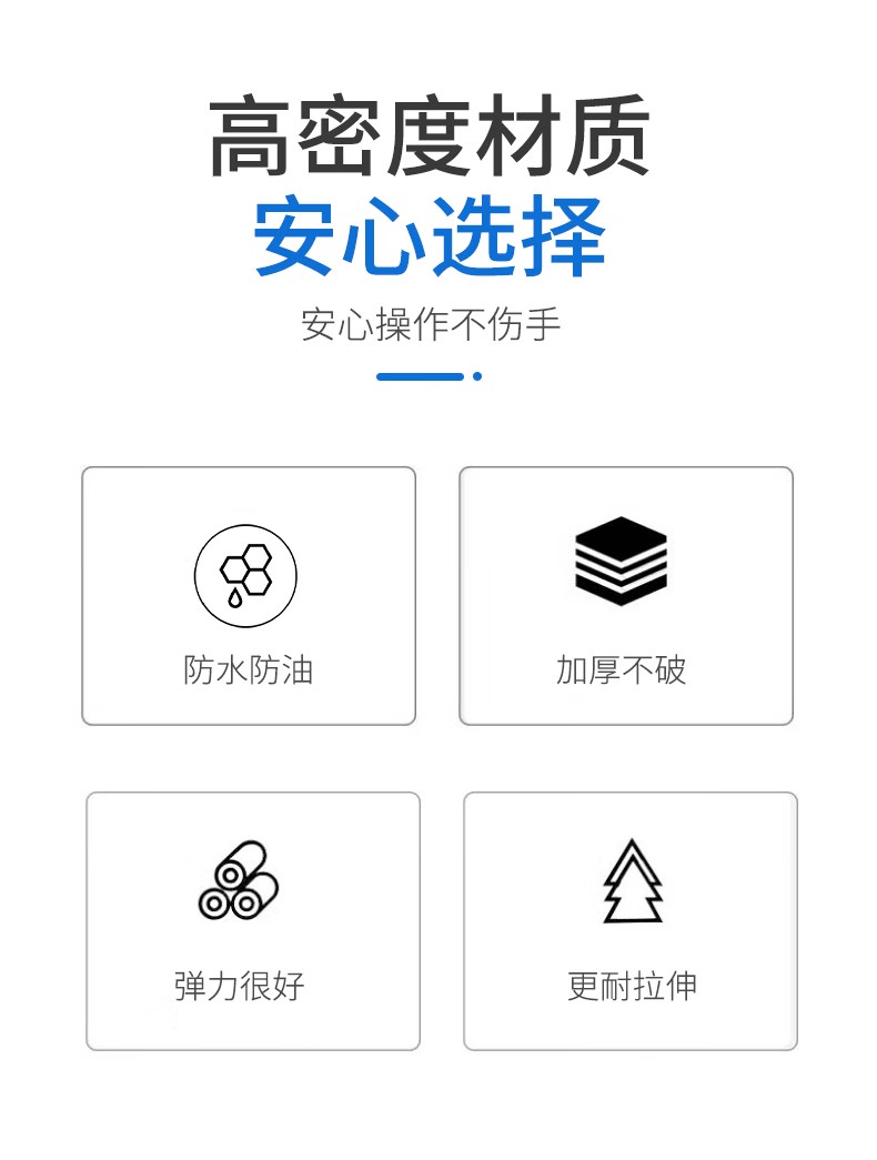 STANLEY史丹利ST5820藍(lán)色耐用性一次性丁腈手套2