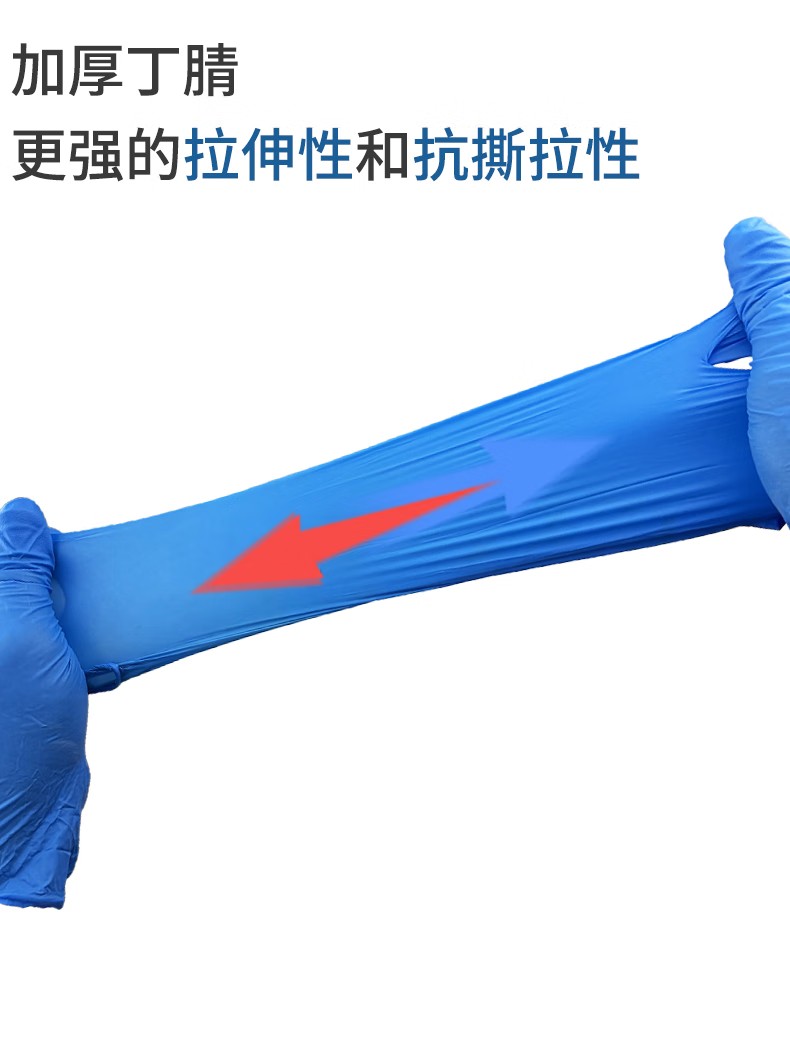 STANLEY史丹利ST5820藍(lán)色耐用性一次性丁腈手套3