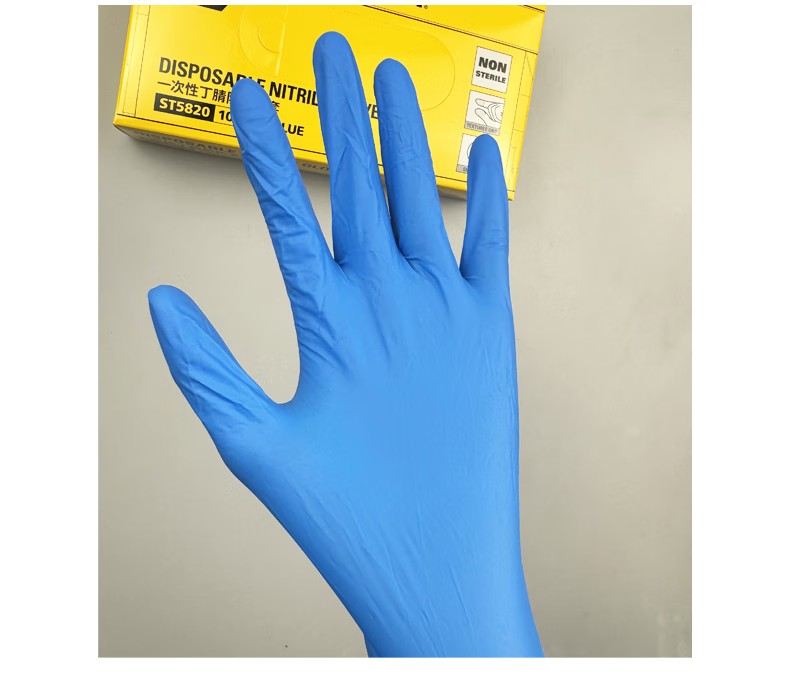 STANLEY史丹利ST5820藍(lán)色耐用性一次性丁腈手套11