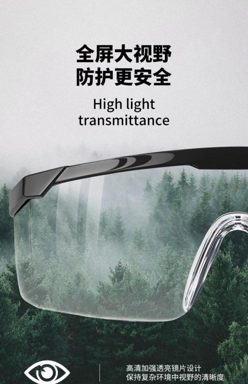 定和DH4011高清透明多功能防護(hù)眼鏡8