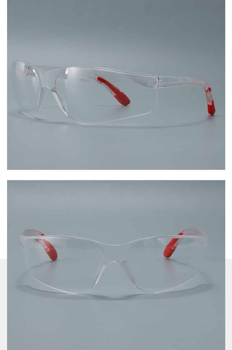 定和DH4015透明黑色鏡片抗沖擊多功能防護眼鏡9