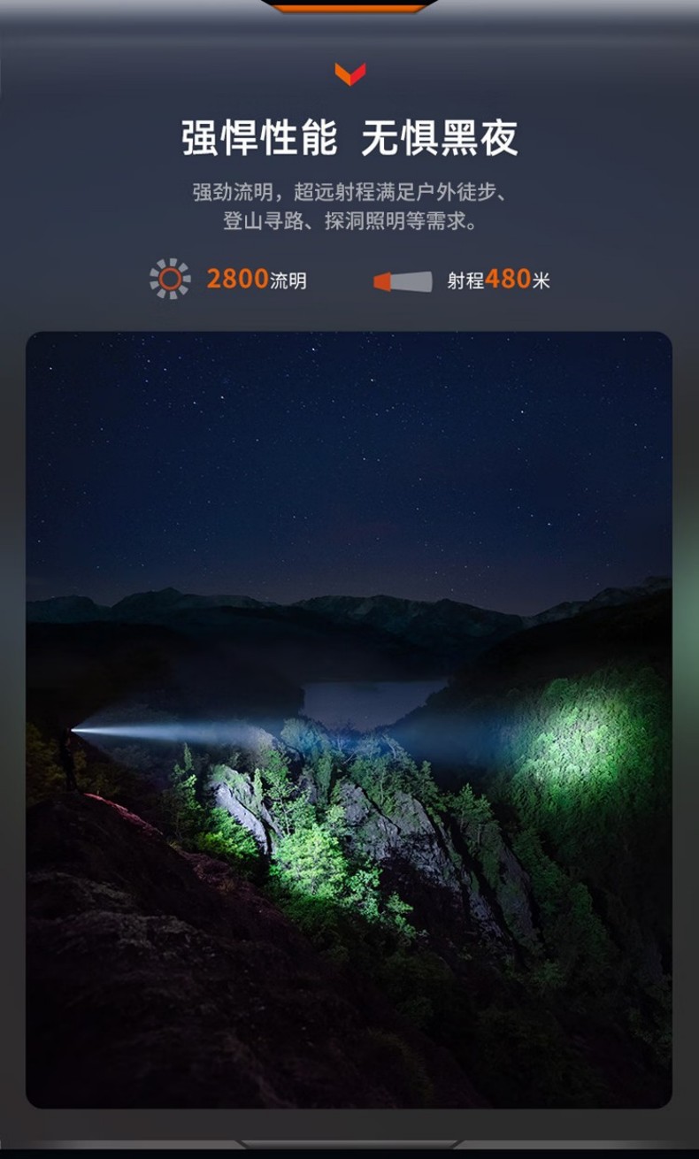 FENIX菲尼克斯LD45R LD系列電控調(diào)焦手電2.jpg