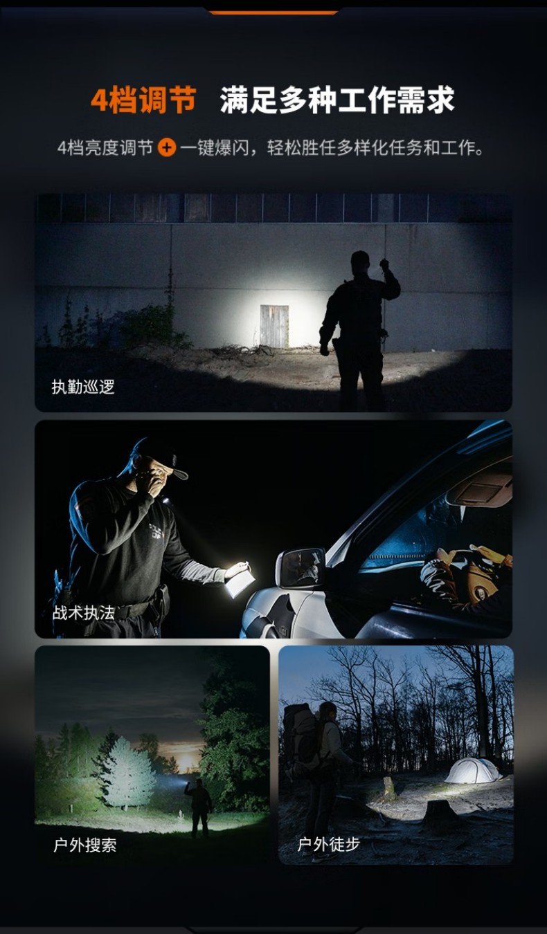 FENIX菲尼克斯PD32R PD系列高亮可充電戰(zhàn)術(shù)小直筒手電6.jpg