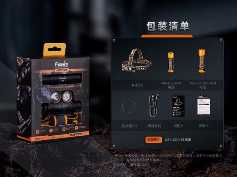 FENIX菲尼克斯HM75R HM系列鎂合金分體式工業(yè)頭燈15.jpg