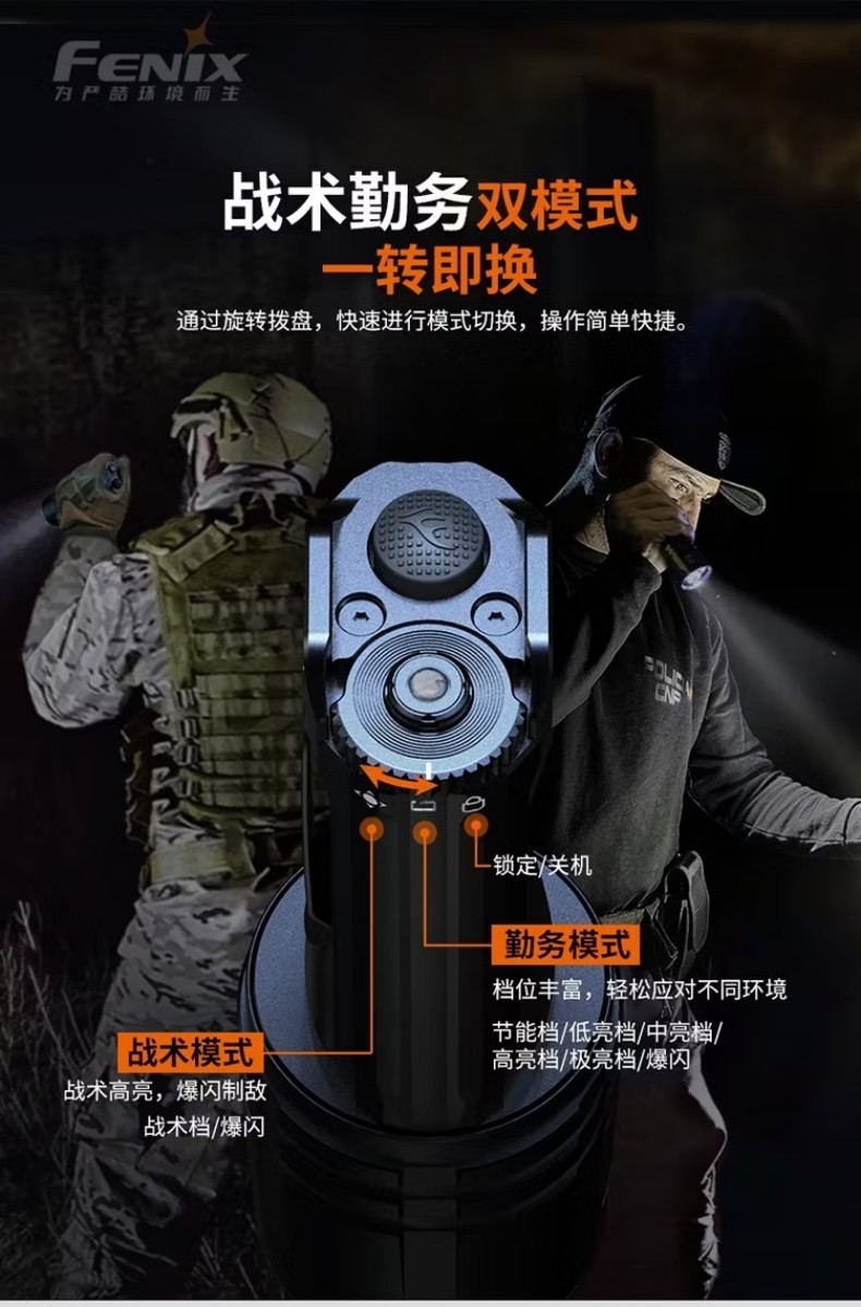 FENIX菲尼克斯TK35UE TK系列高性能雙模式戰(zhàn)術(shù)手電6.jpg