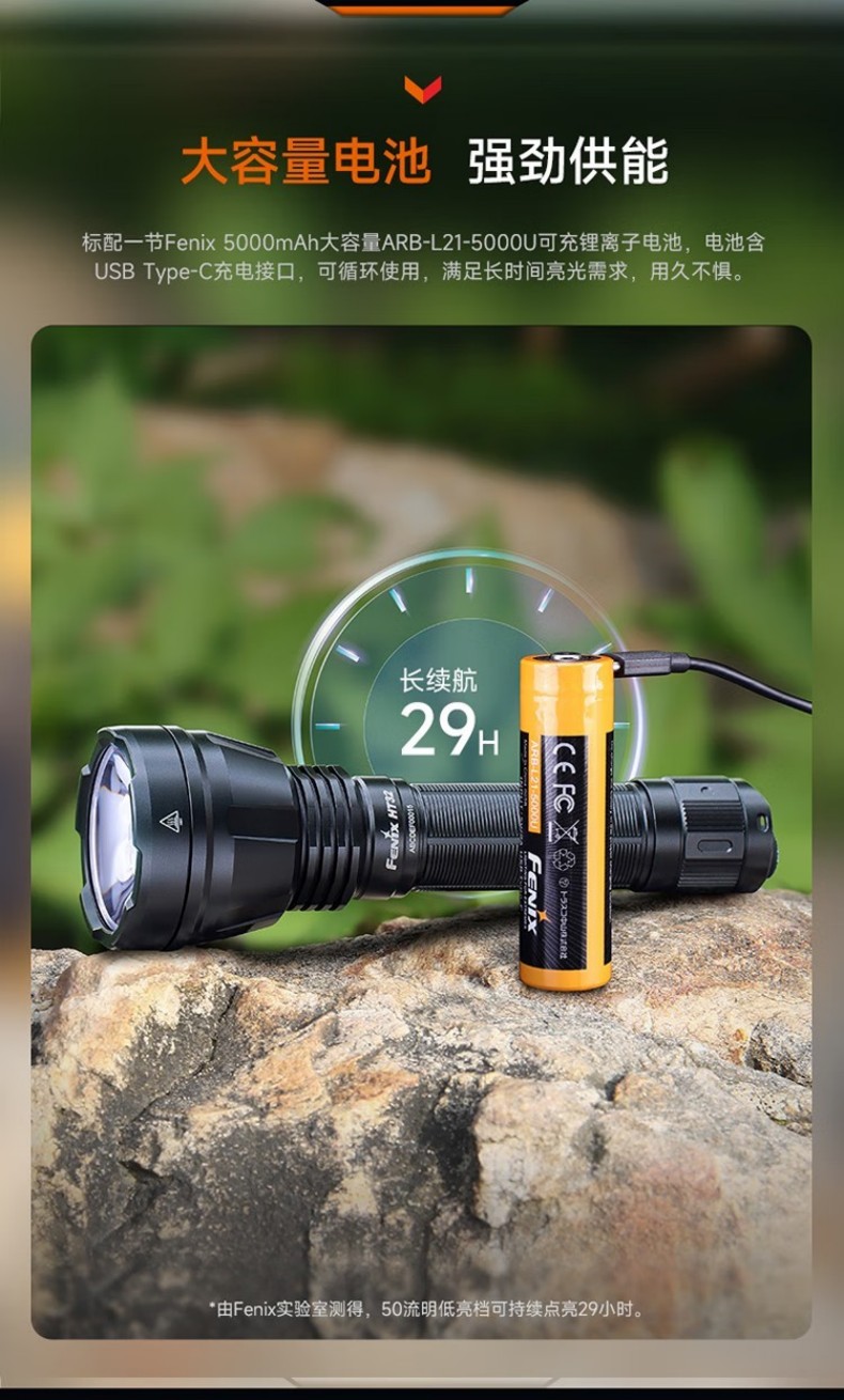 FENIX菲尼克斯HT32 HT系列多色光戶(hù)外手電8.jpg