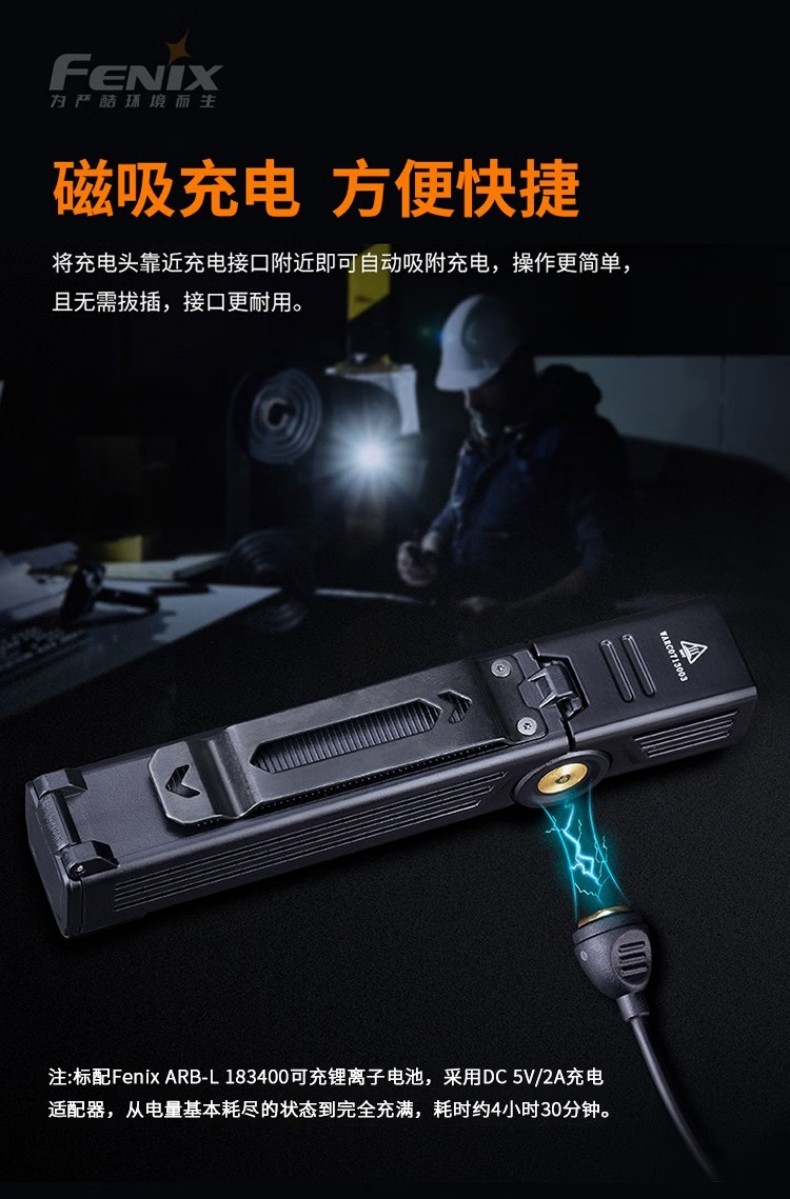 FENIX菲尼克斯WT25R WT系列磁吸轉(zhuǎn)角工作燈5.jpg