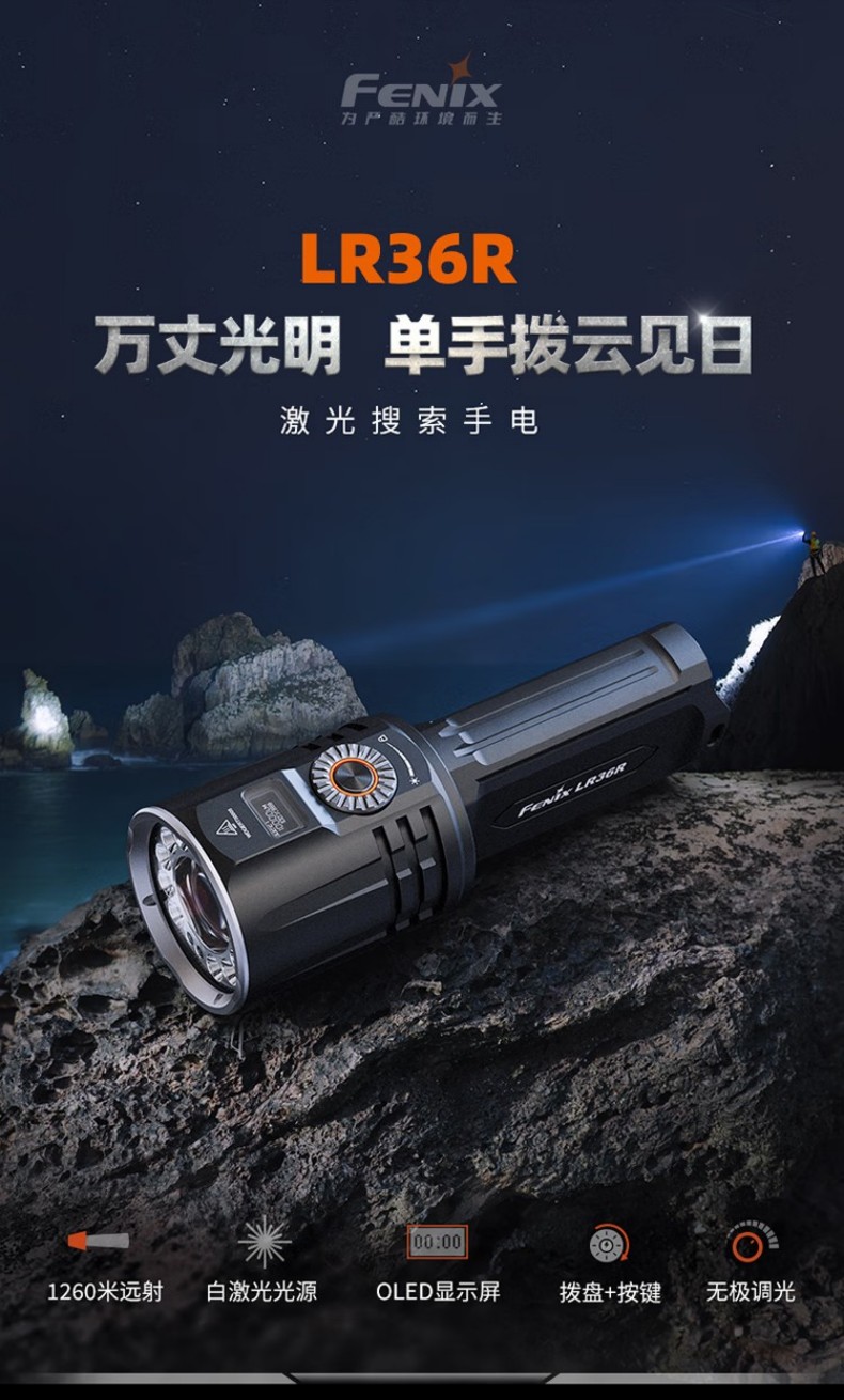 FENIX菲尼克斯LR36R LR系列激光搜索手電1.jpg