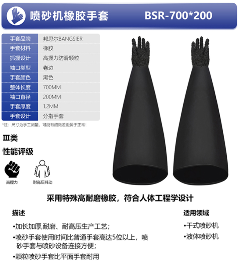 邦思爾BANGSIER BSR-700*200噴砂機(jī)橡膠手套.jpg