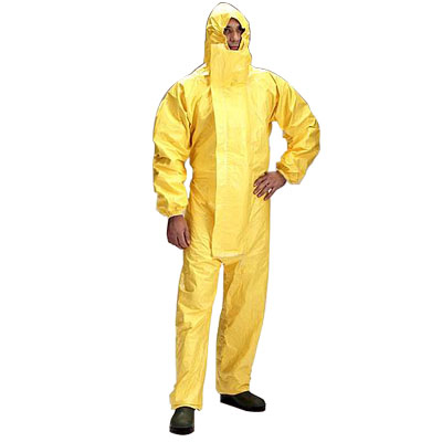 杜邦Tychem C2防化服帶帽連體C級化學(xué)防護(hù)服(已退市)