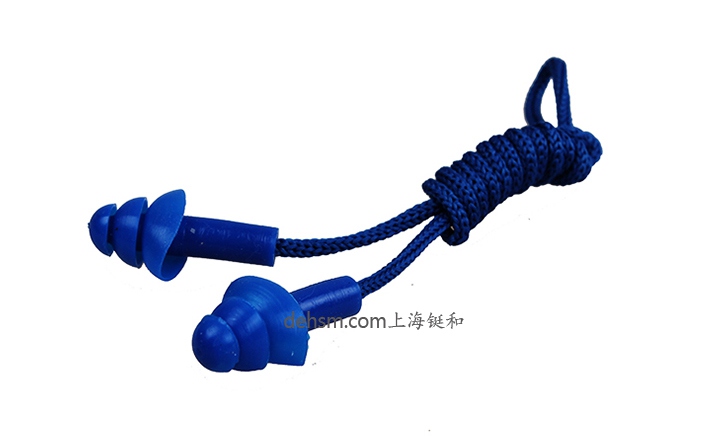 思創(chuàng)ST-1280硅膠防噪音耳塞藍(lán)色款圖片