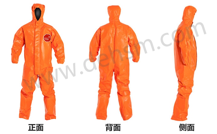 杜邦Tychem ThermoPro阻燃防化服消防款圖片-正面、反面及側(cè)面
