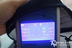 朝美口罩過(guò)濾pm2.5指數(shù)
