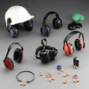 不同類型的防噪音防護(hù)用品圖片展示