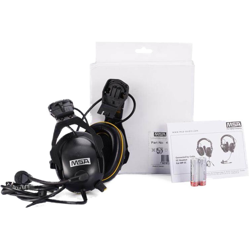 梅思安SOR45522有線型電子防噪音耳罩圖4